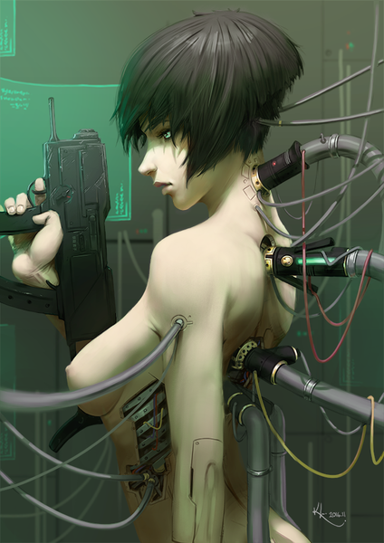 File:Major Motoko Kusanagi by Karl Liversidge.png