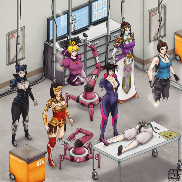 File:Videogame robot girls maintenance commission by dabigboss888 df2wqxt.png
